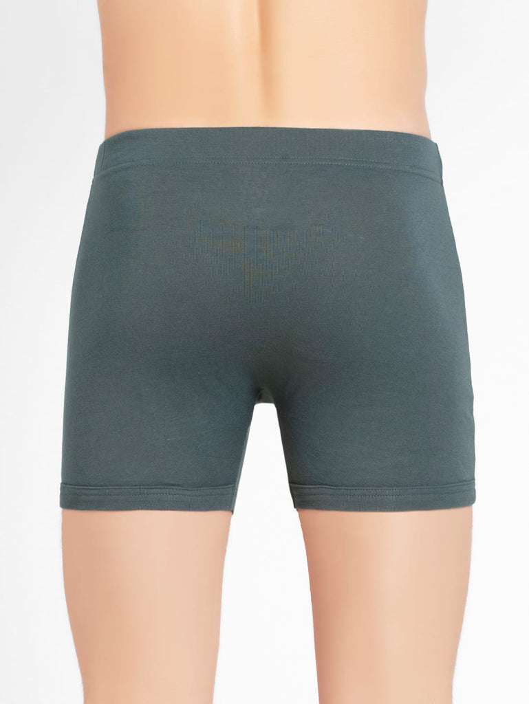 Deep Slate JOCKEY Men's Solid Boxer Brief