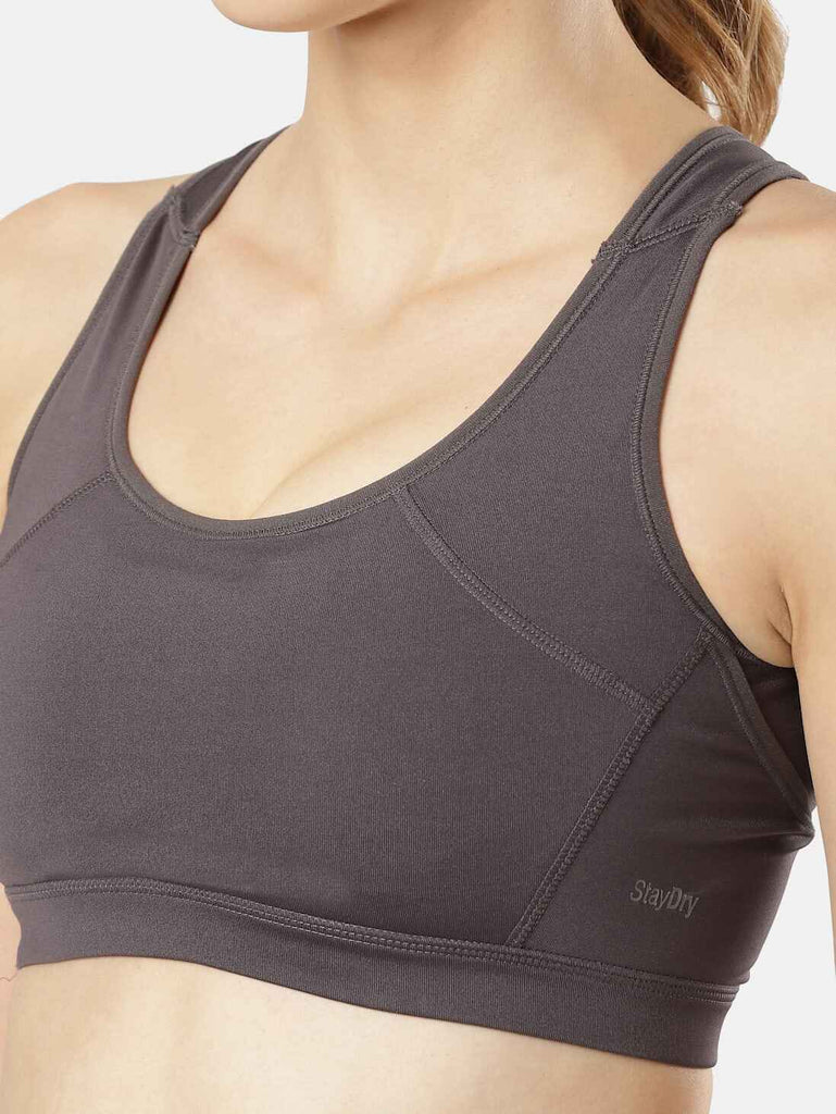 Forged Iron JOCKEY Women's Racer Back Sports Bra.