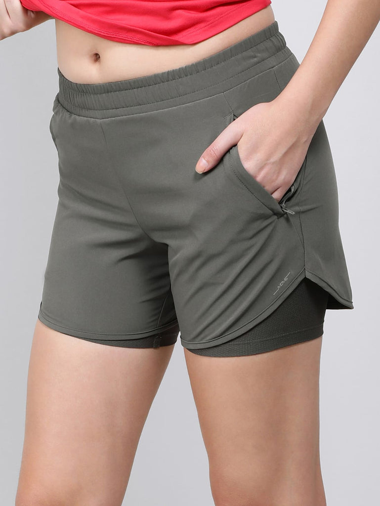 Forged Iron JOCKEY Women's Regular Fit Shorts