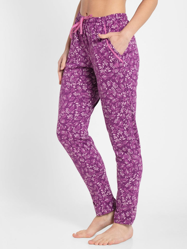 Lavender Scent JOCKEY Women's Relaxed Fit Pyjama.