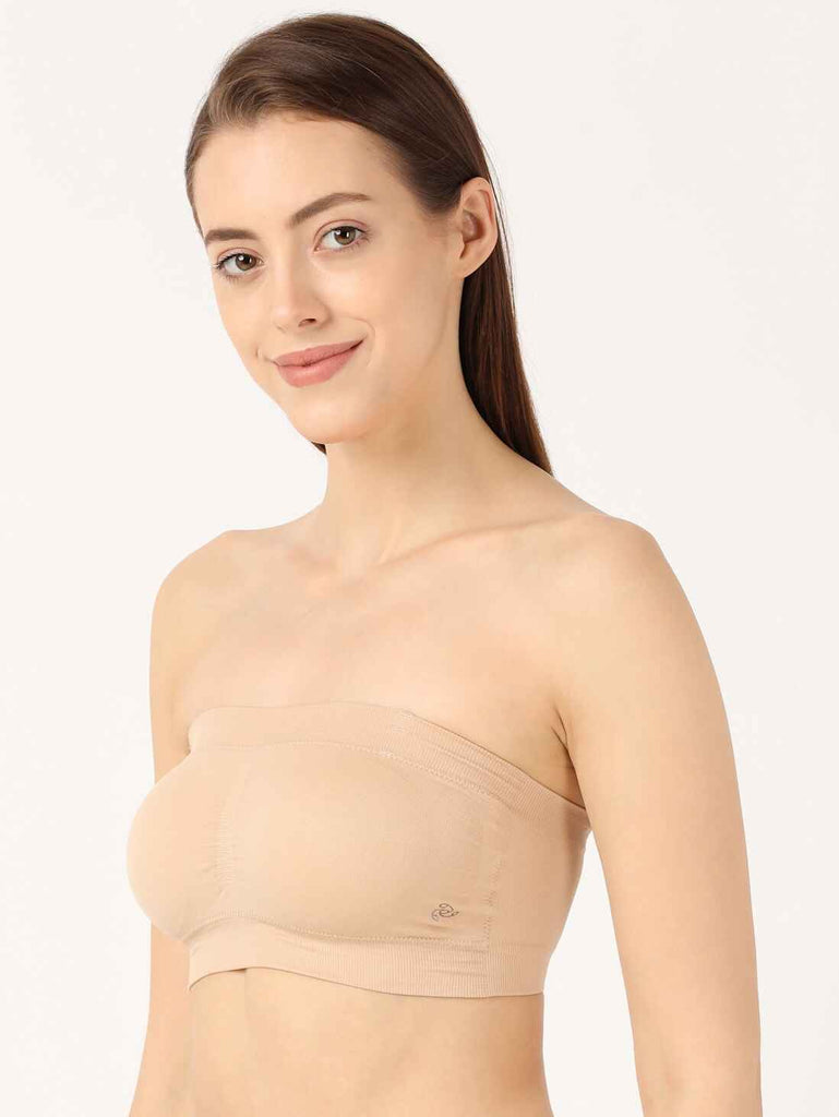 Light Skin JOCKEY Women's Bandeau Bra.