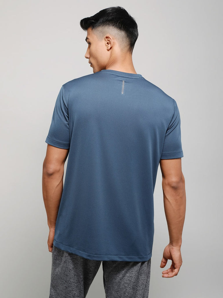 Mid night navy JOCKEY Men's Round Neck Half Sleeve T-Shirt