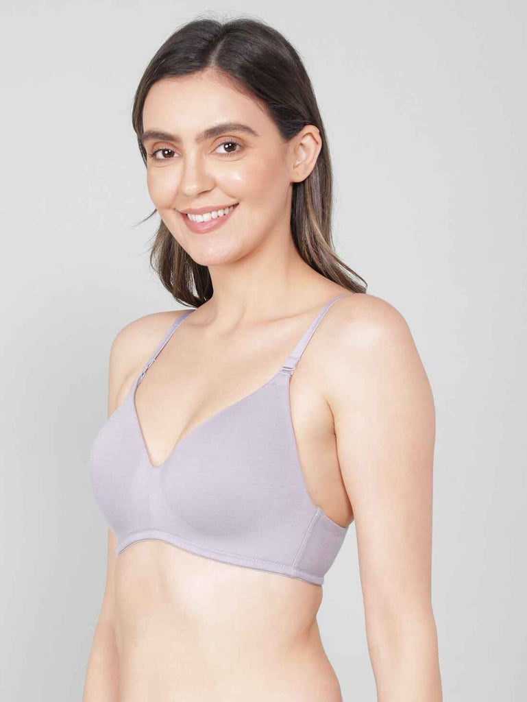 Minimal Grey JOCKEY Women's T-Shirt Bra.