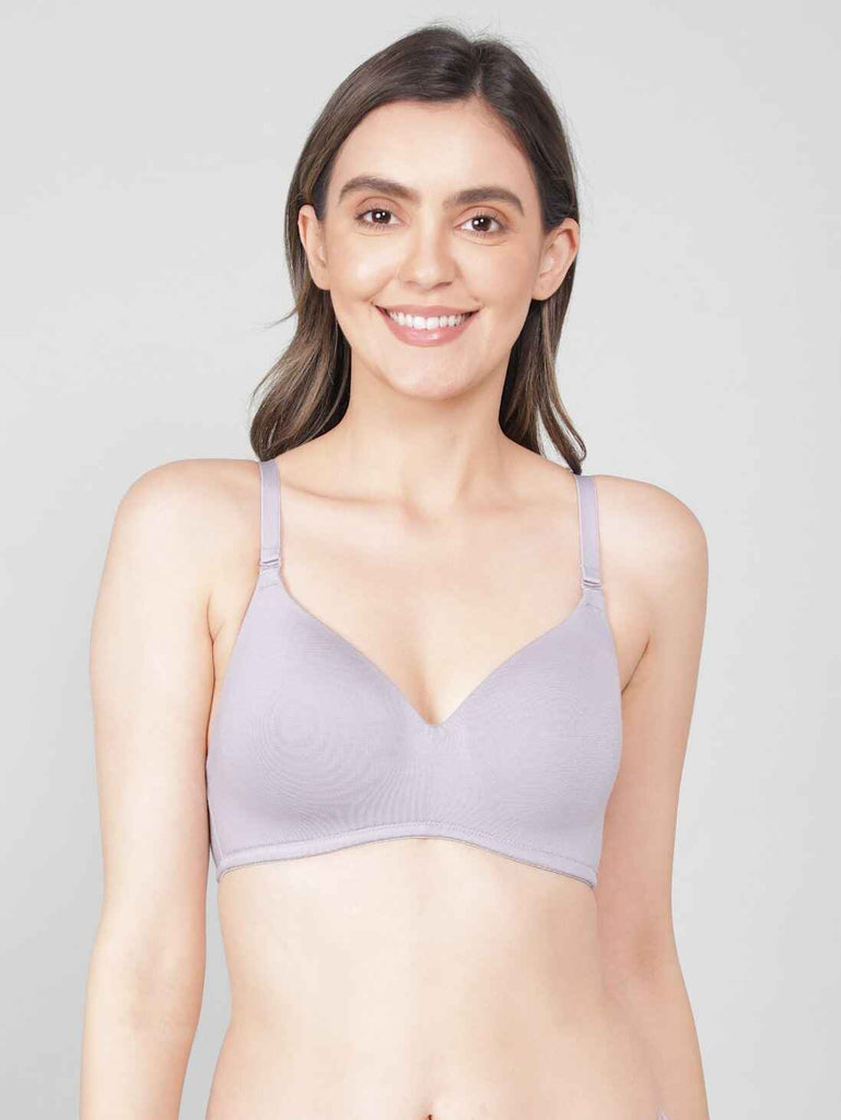 Minimal Grey JOCKEY Women's T-Shirt Bra.