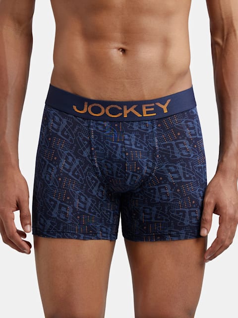 Jockey Men's Assorted Printed Trunk