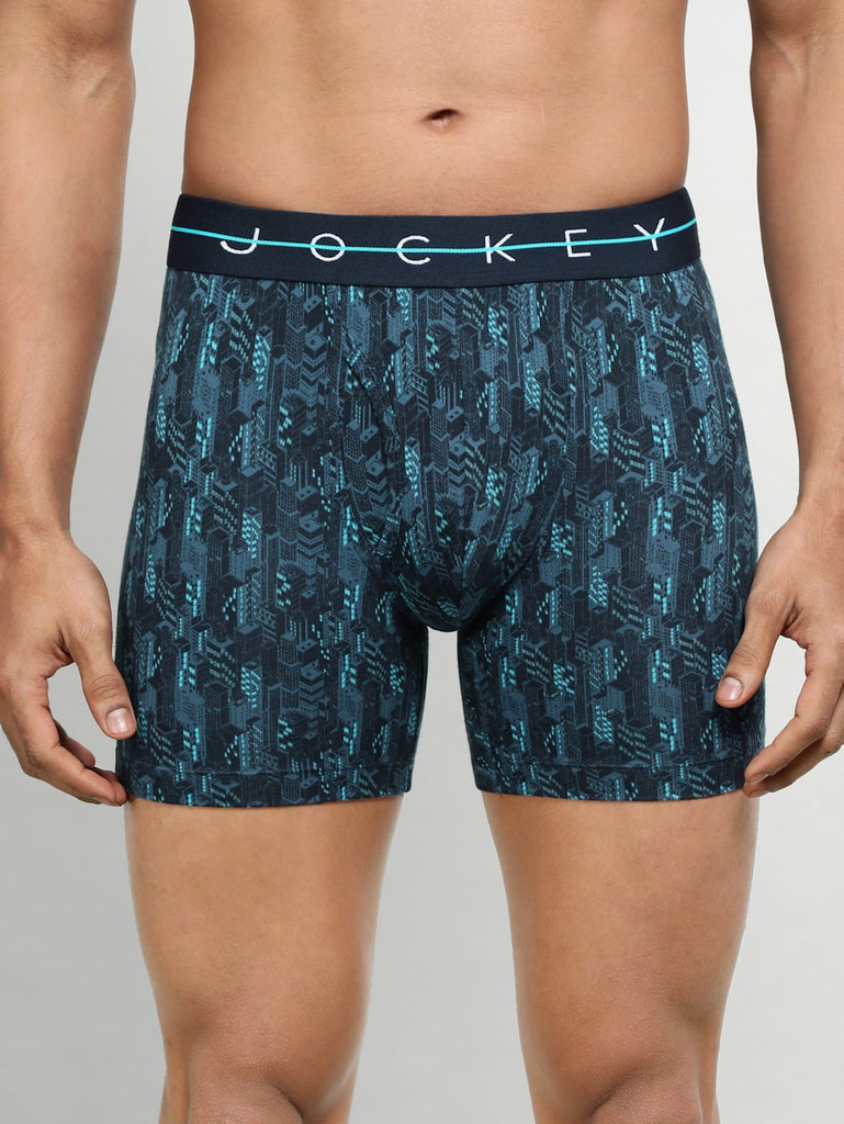 Navy Jockey Boxer Brief Underwear