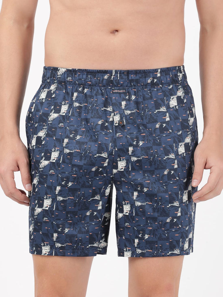 JOCKEY Men's Printed Boxer Shorts