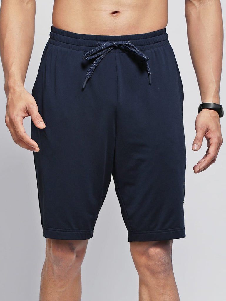 Navy JOCKEY Men's Soft Touch Microfiber Straight Fit Solid Shorts