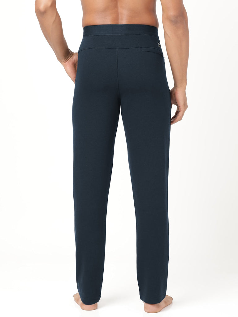 Navy JOCKEY Men's Slim Fit Trackpants