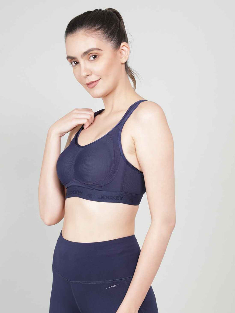 Peacoat JOCKEY Women's Sports Bra.