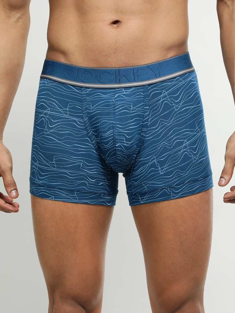 Jockey Men's Printed Trunk