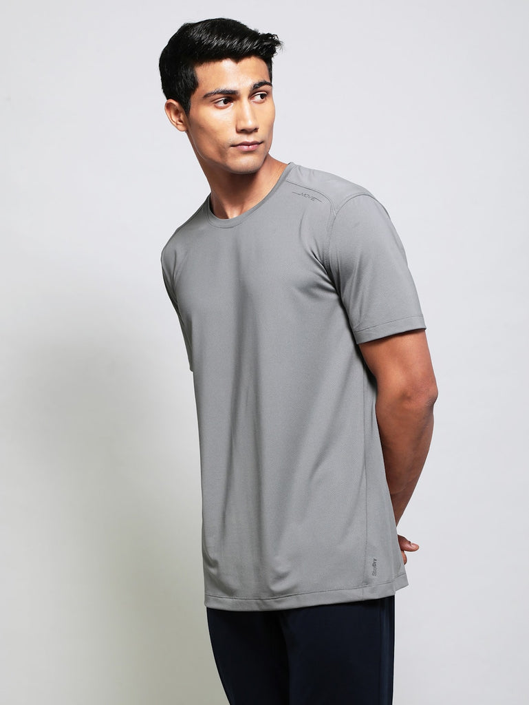 Quite Shade JOCKEY Men's Round Neck Half Sleeve T-Shirt