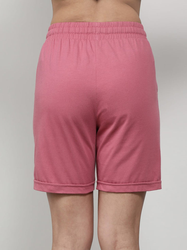 Rose Wine JOCKEY Women's Regular Fit Shorts