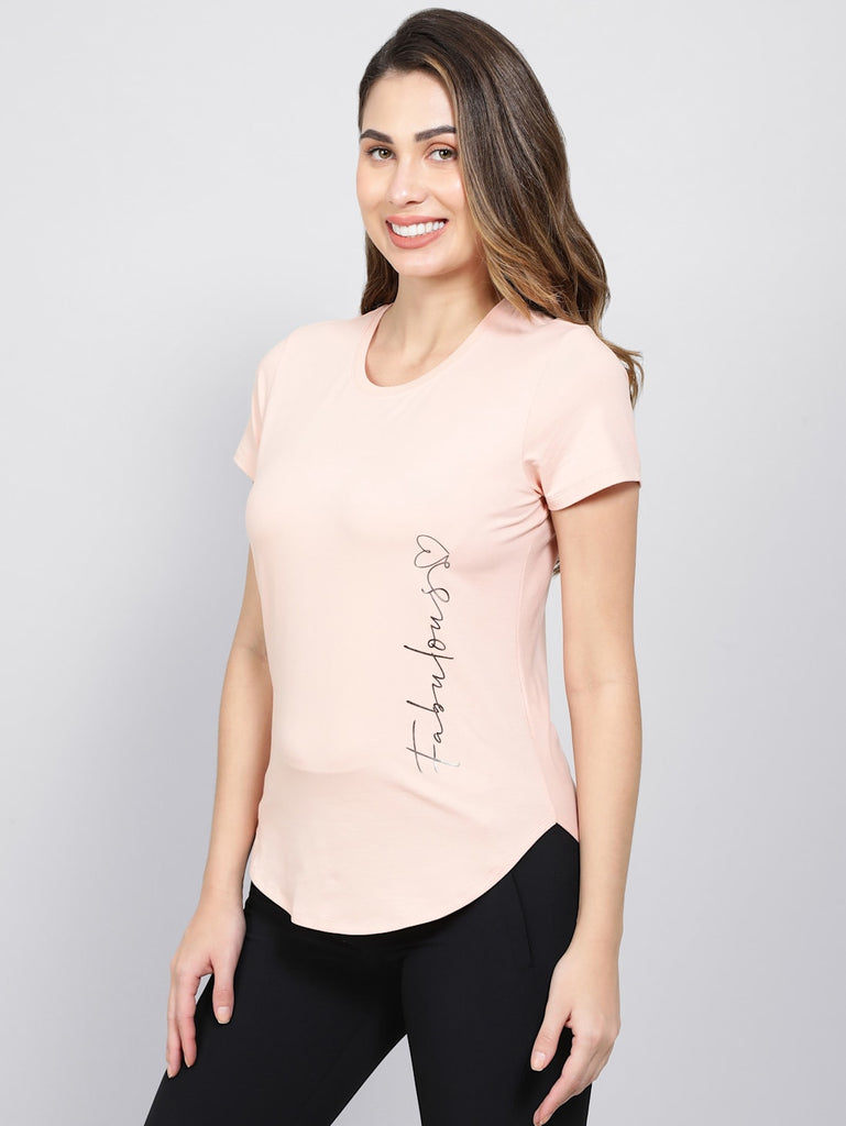 Rosecloud JOCKEY Women's Half Sleeve T-Shirt .