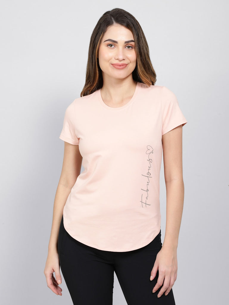 Rosecloud JOCKEY Women's Half Sleeve T-Shirt .