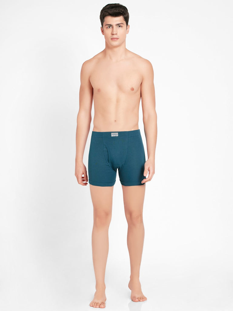 Seaport Teal JOCKEY Men's Solid Boxer Brief