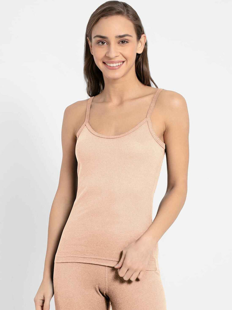 Skin JOCKEY Women's Super Combed Cotton Rich Thermal Camisole