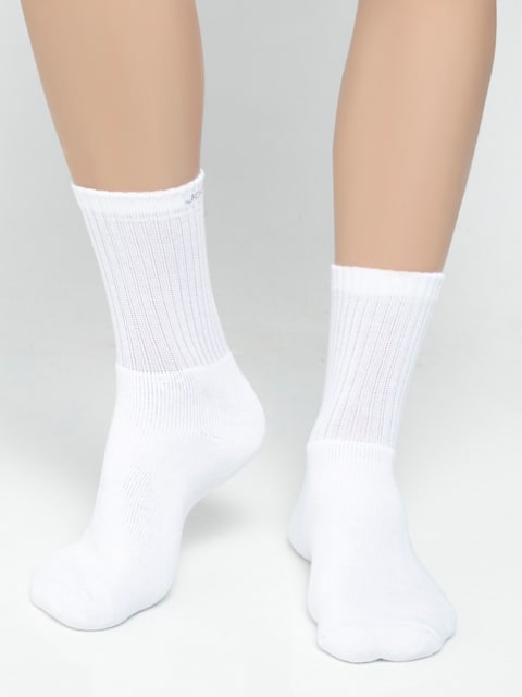 JOCKEY Men's Compact Cotton Terry Crew Length Socks