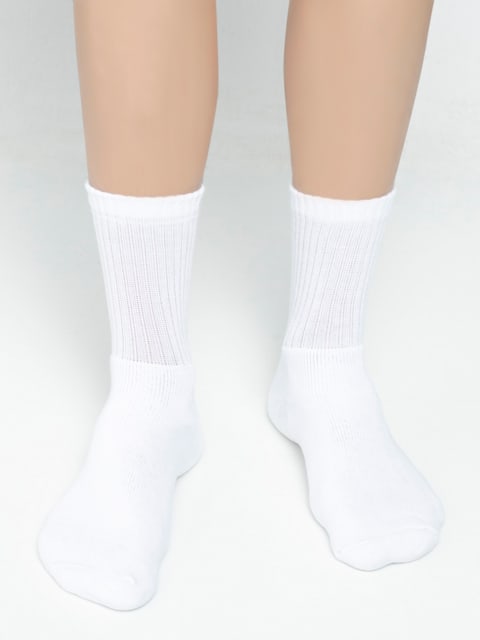 JOCKEY Men's Compact Cotton Terry Crew Length Socks