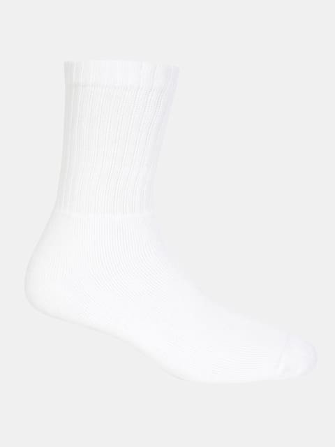 JOCKEY Men's Compact Cotton Terry Crew Length Socks