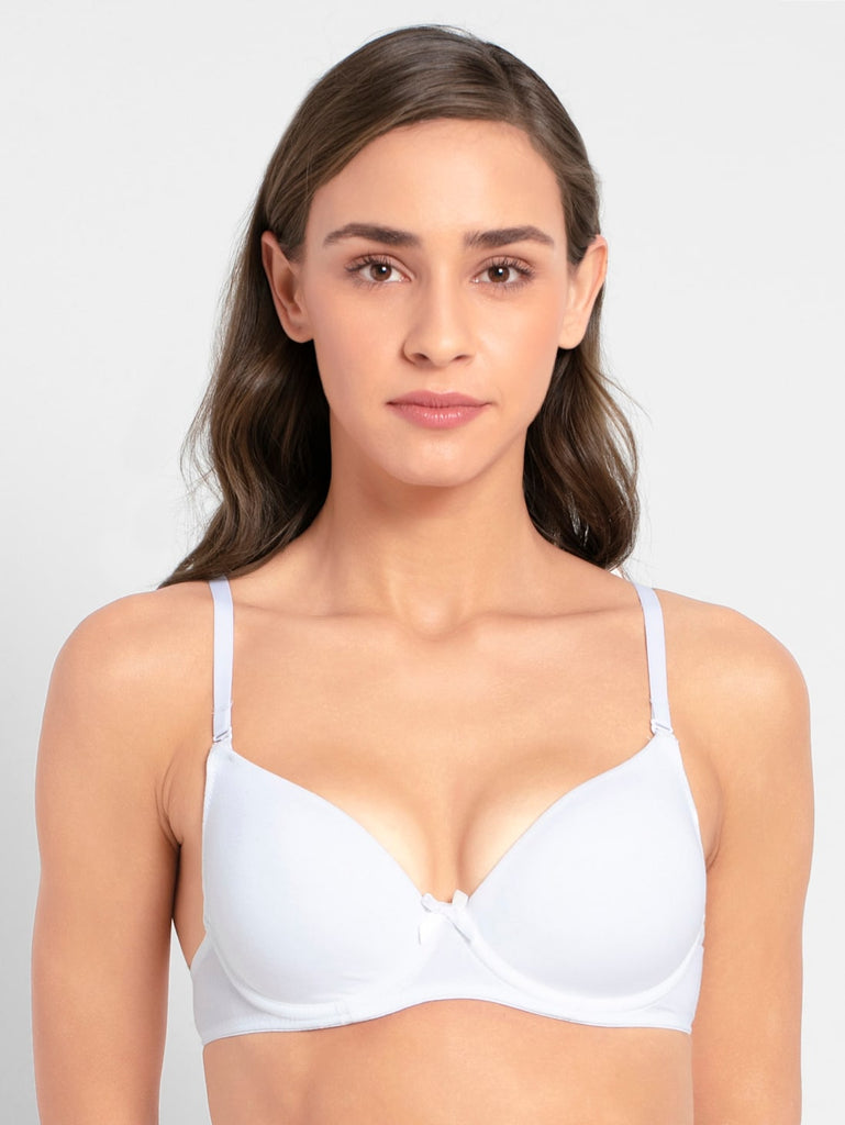 White JOCKEY Women's Under-Wired T-Shirt Bra