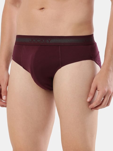 Jockey Men's Solid Brief