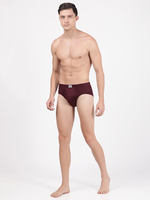 Jockey Men's Solid Poco Brief