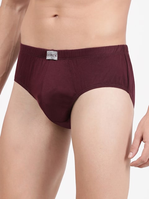 Jockey Men's Solid Poco Brief