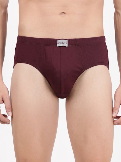 Jockey Men's Solid Poco Brief