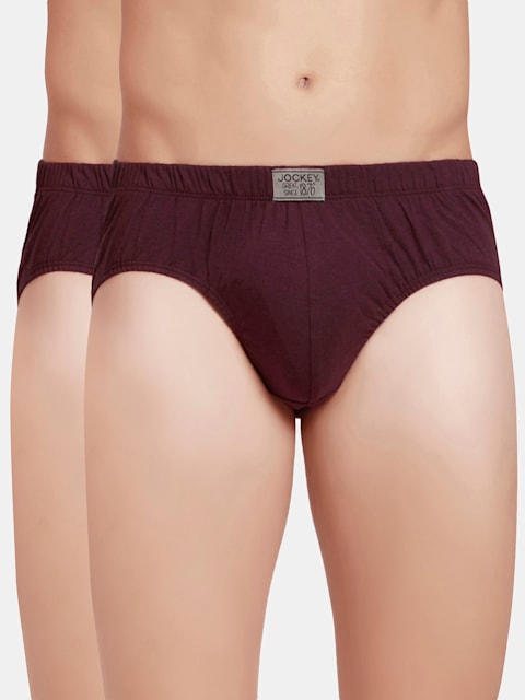 Jockey Men's Solid Poco Brief