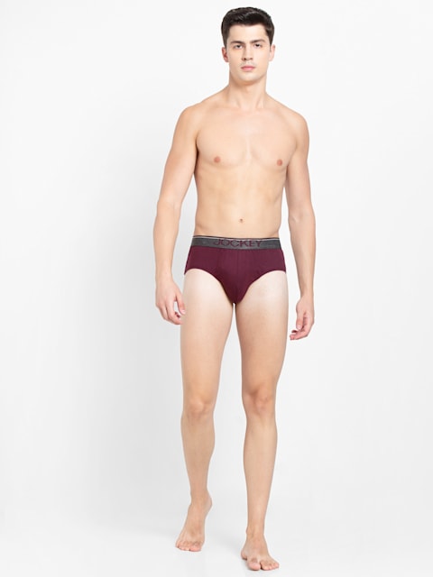 Jockey men's Solid Brief