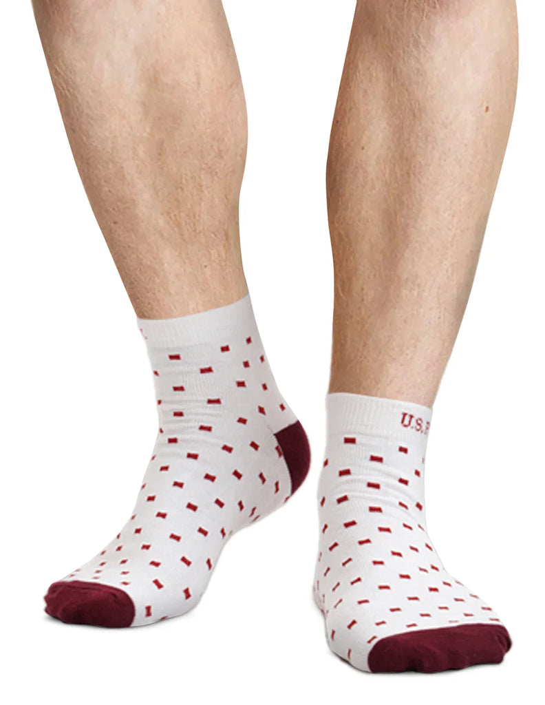 ASSORTED USPA INNERWEAR Men's Ankle Length Socks