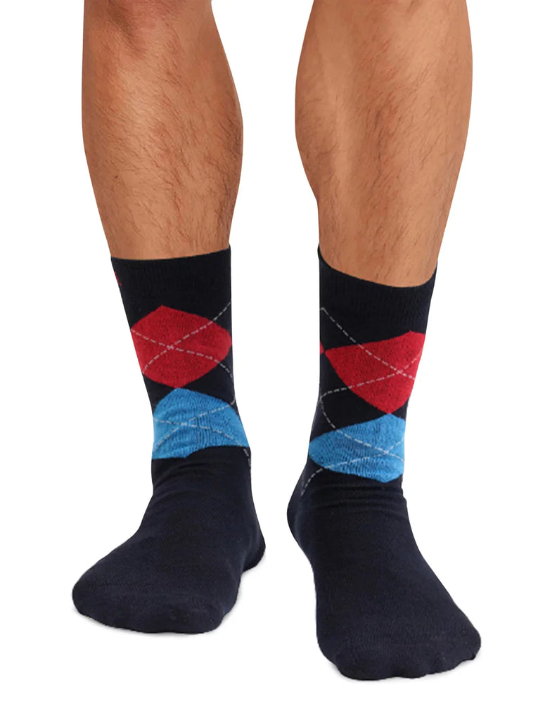 ASSORTED USPA INNERWEAR Men's Crew Length Socks