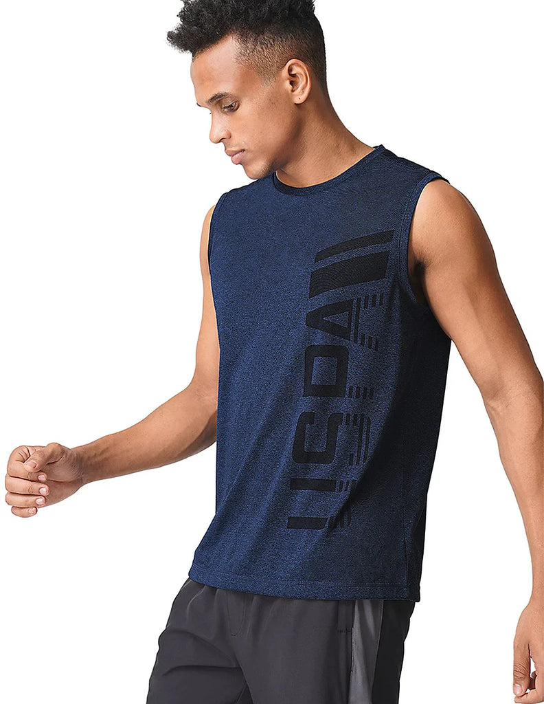 NAVY USPA Men's Sleeveless Vest