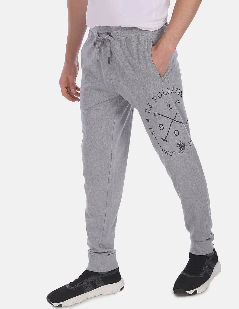 GREY USPA INNERWEAR MEN JOGGER PANT