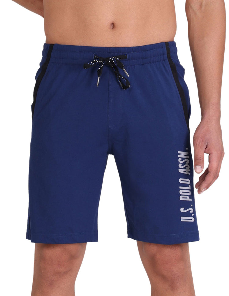 Blue USPA INNERWEAR MEN SHORTS