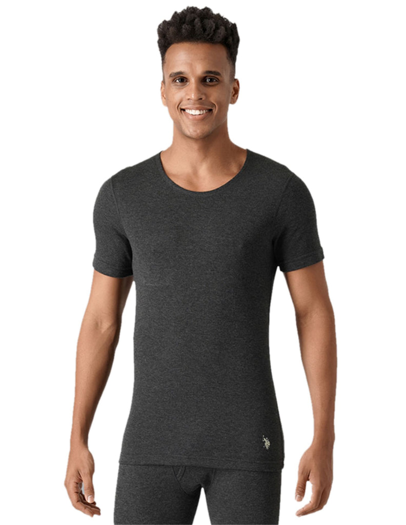 Charcoal USPA INNERWEAR MEN THERMAL