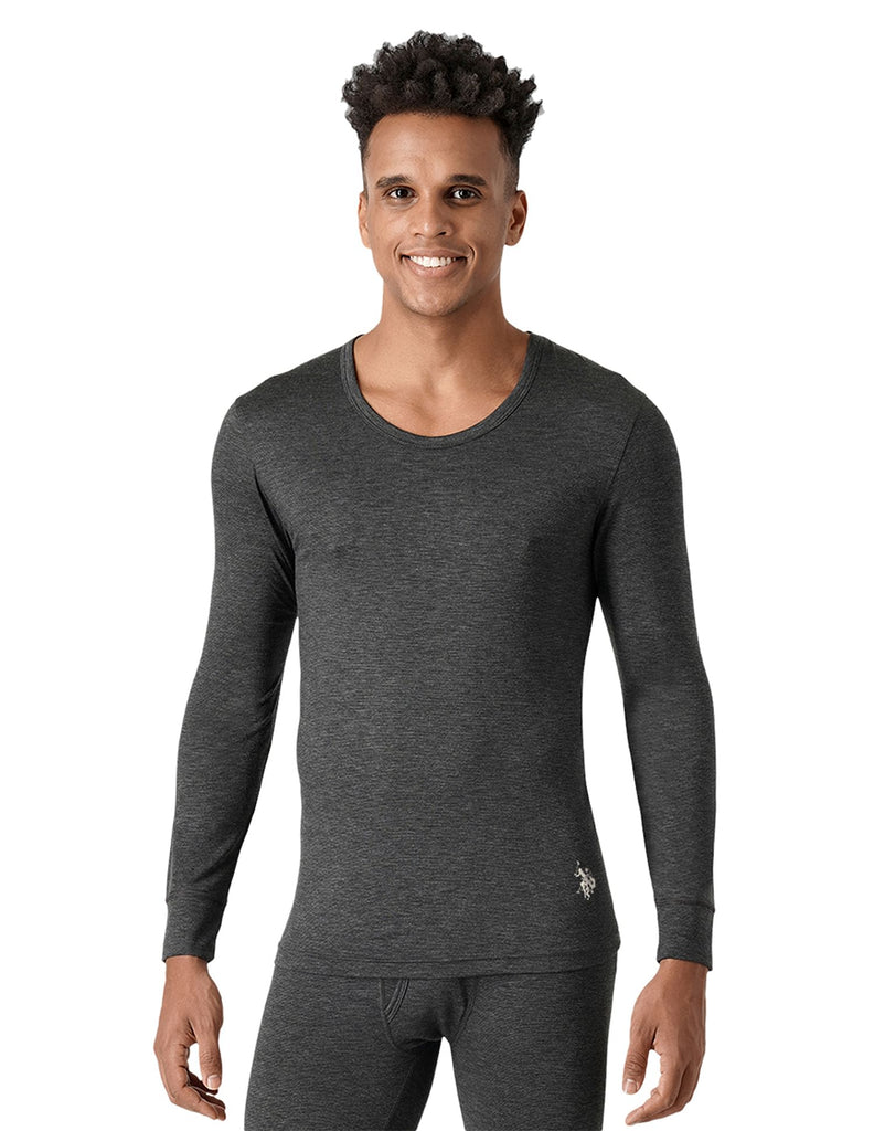 Charcoal USPA INNERWEAR MEN THERMAL