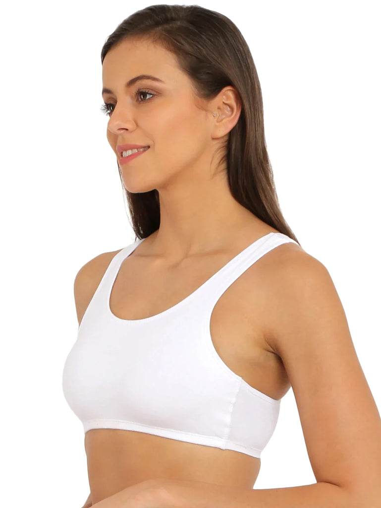 White Jockey Women's Crop Top