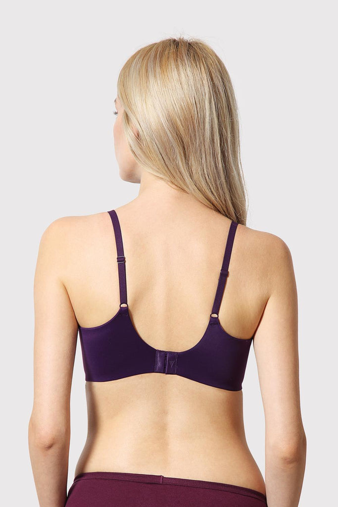 BLACKBERRY CORDIAL VAN HEUSEN Underwired Back Smoothing T-Shirt bra