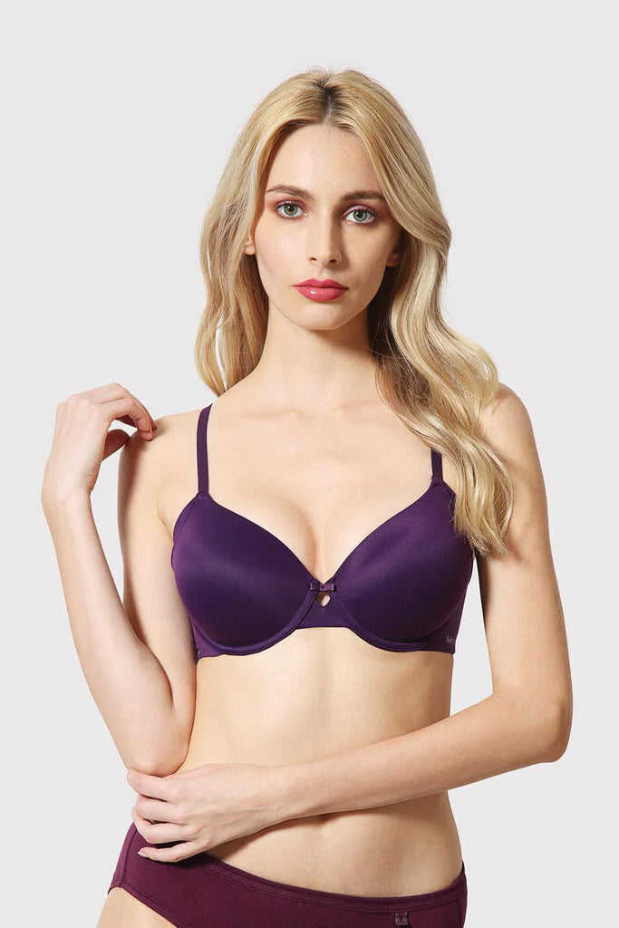 BLACKBERRY CORDIAL VAN HEUSEN Underwired Back Smoothing T-Shirt bra