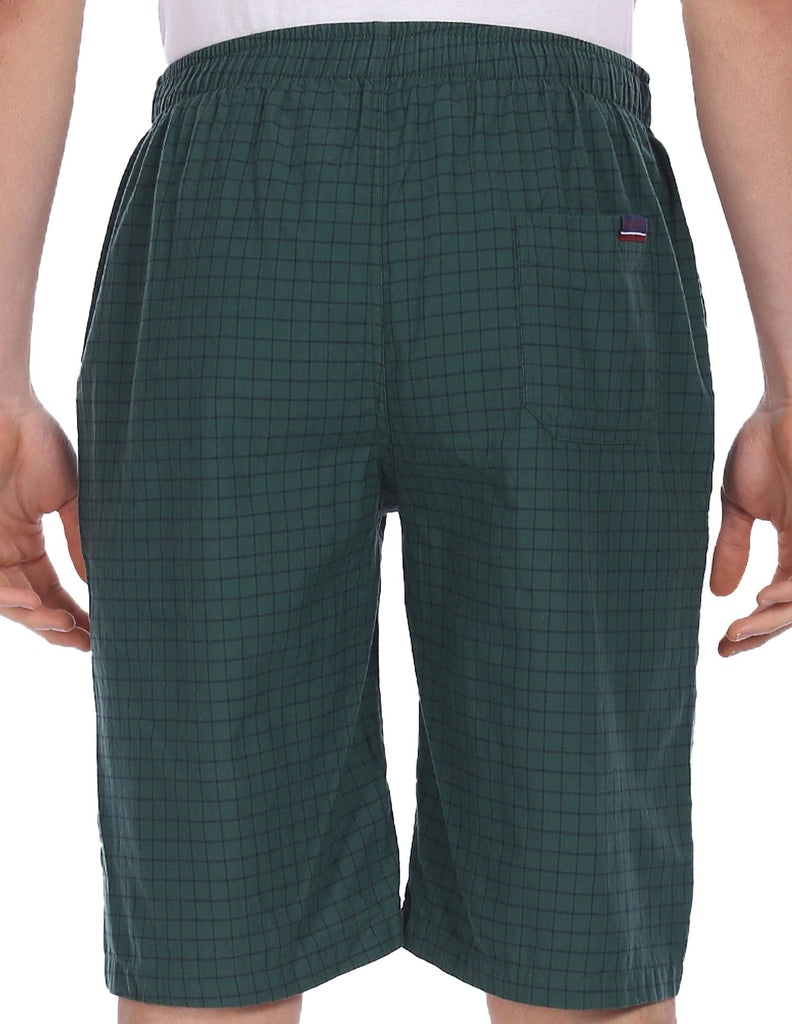 Green USPA INNERWEAR MEN SHORTS