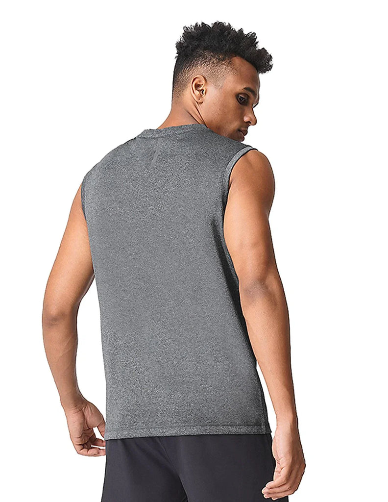 GREY USPA Men's Sleeveless Vest