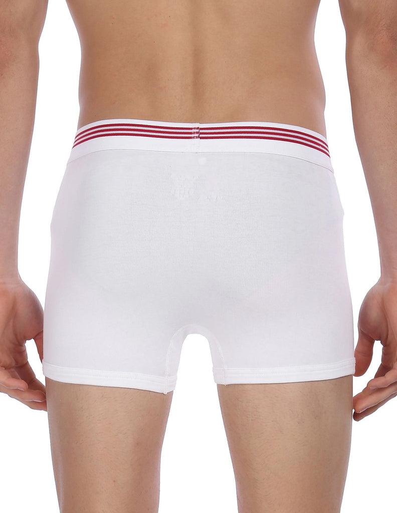 White USPA Men Trunk Underwear