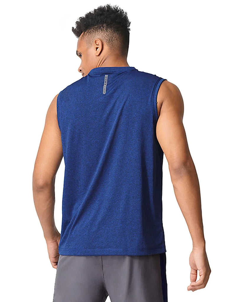 BLUE USPA Men's Sleeveless Vest