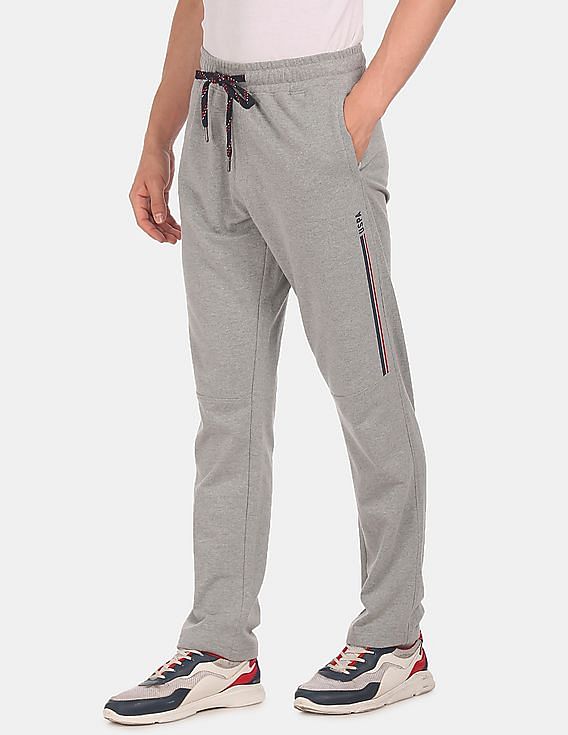 Grey USPA INNERWEAR MEN TRACK PANT