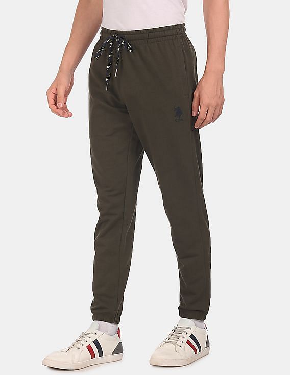 Olive USPA INNERWEAR MEN JOGGER PANT