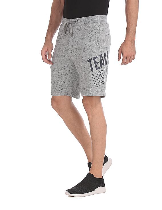 Grey USPA INNERWEAR MEN SHORTS