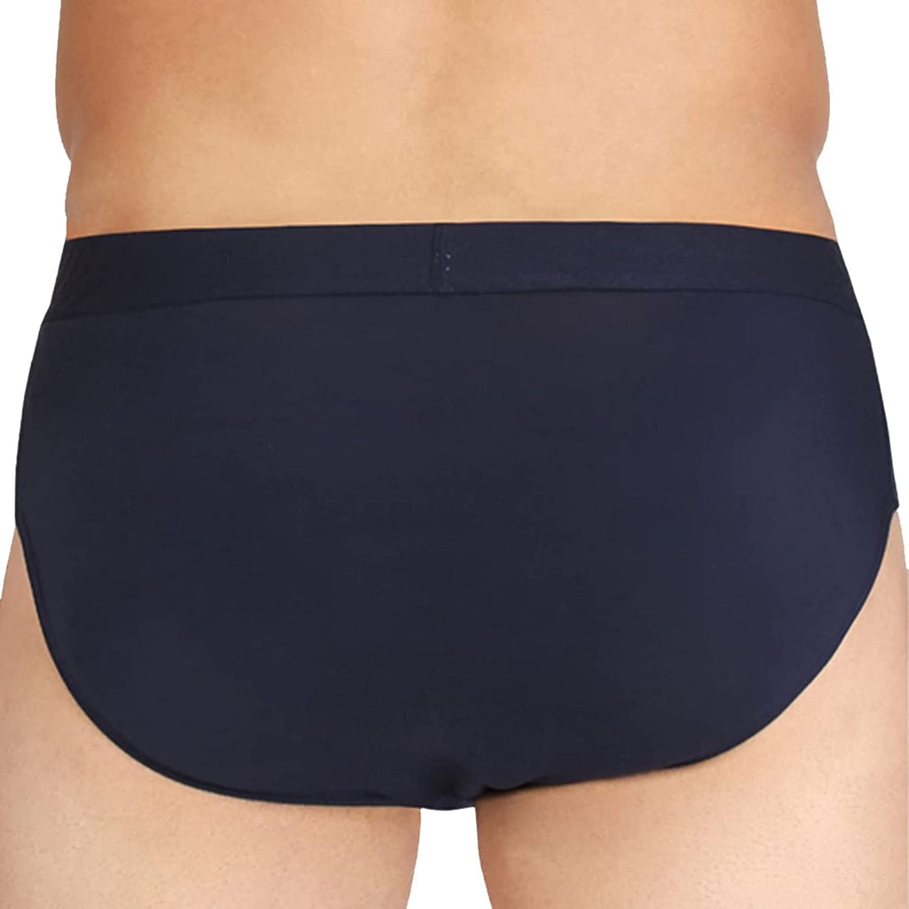 Navy USPA I702 Men Solid Brief Underwear