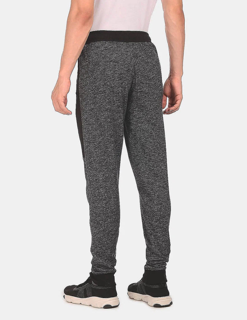 BLACK USPA INNERWEAR MEN JOGGER PANT